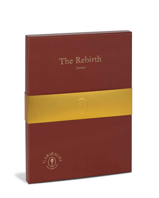 Burgundy Rebirth Box with Gold Band